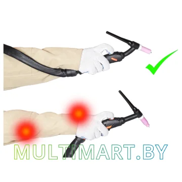 Горелка сварочная Сварог TECH TS 17F (4 м) картинка 3